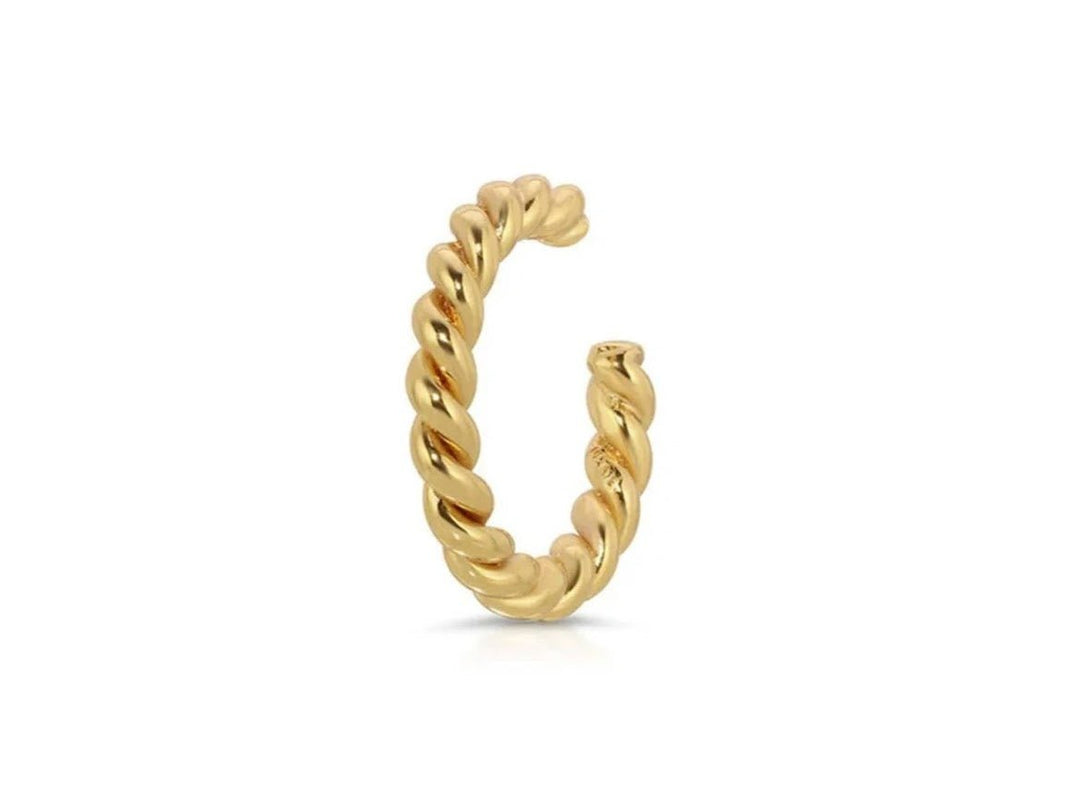 Gold Twisted Ear Cuff