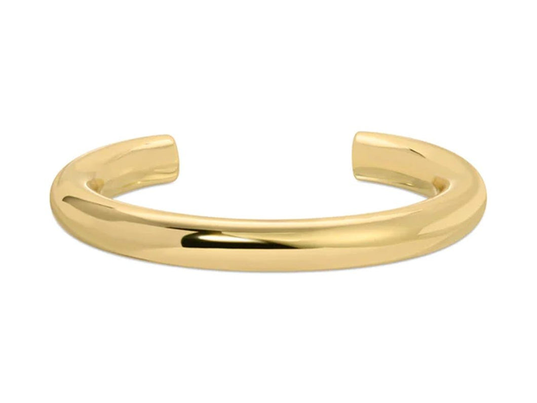Gold Hollow Cuff Bracelet