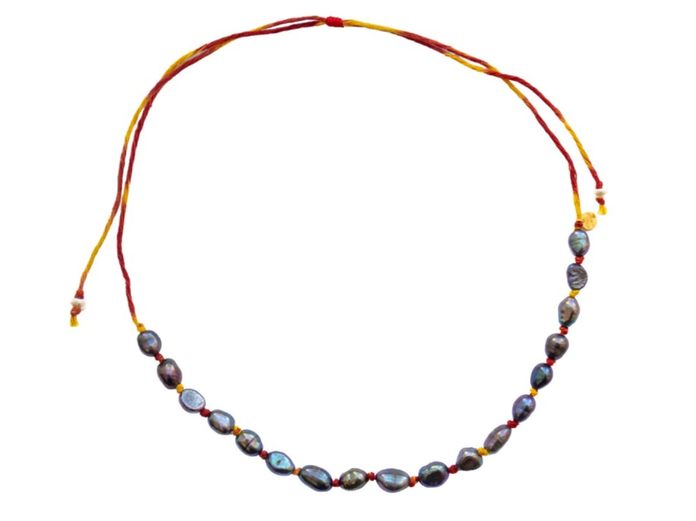 Black Freshwater Pearl Necklace