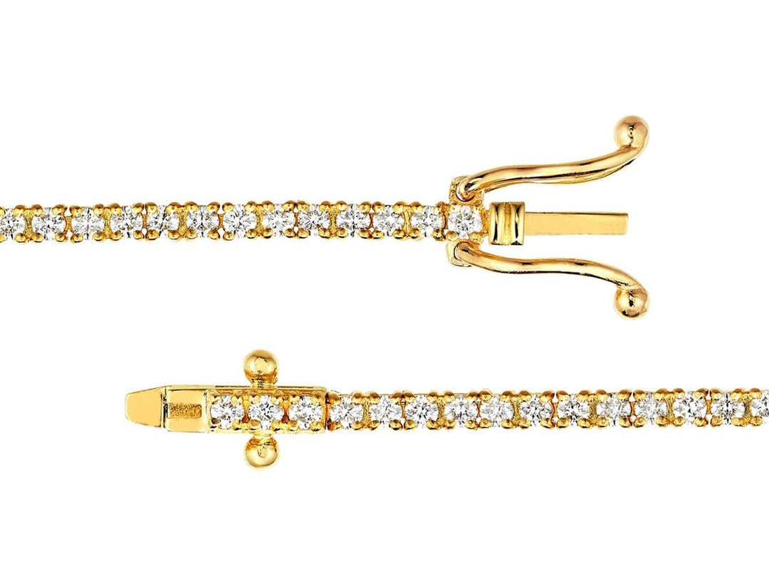 14k Diamond Tennis Bracelet