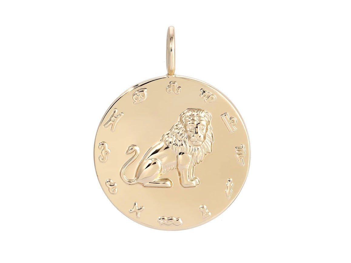Gold Leo Charm