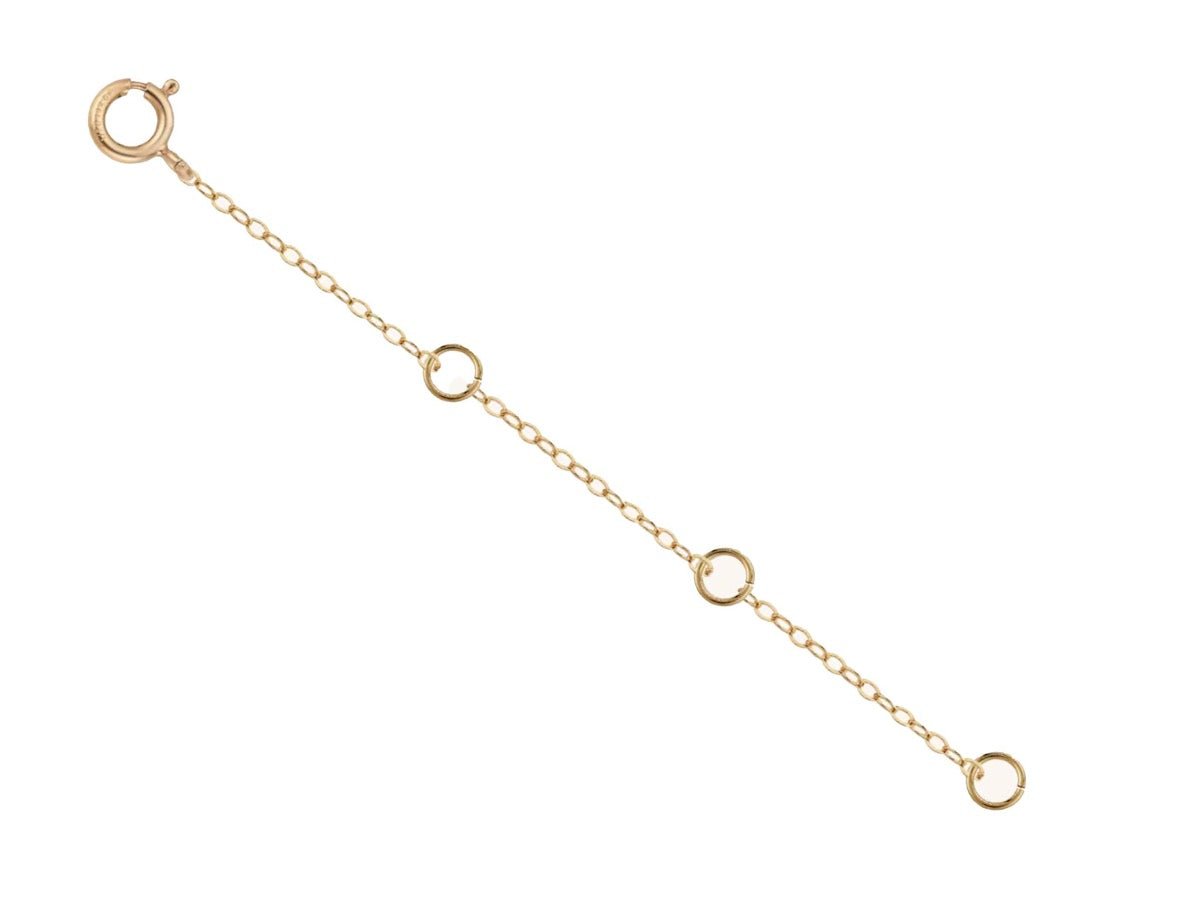 3-Inch Gold Cable Chain Extender
