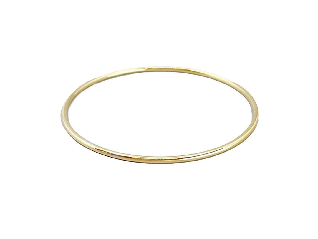 Gold Thin Bangle Bracelet