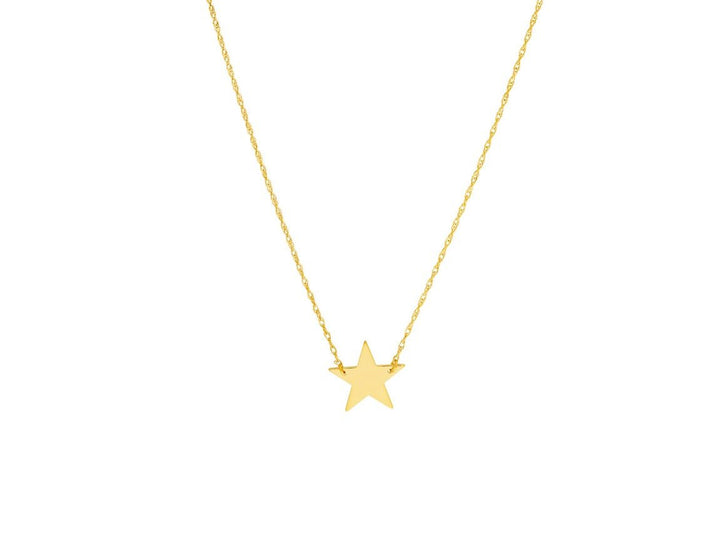 14k Mini Star Necklace