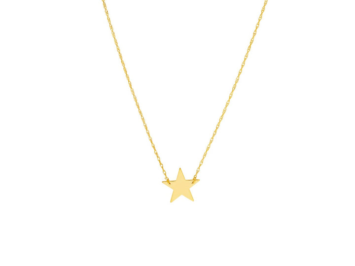 14k Mini Star Necklace