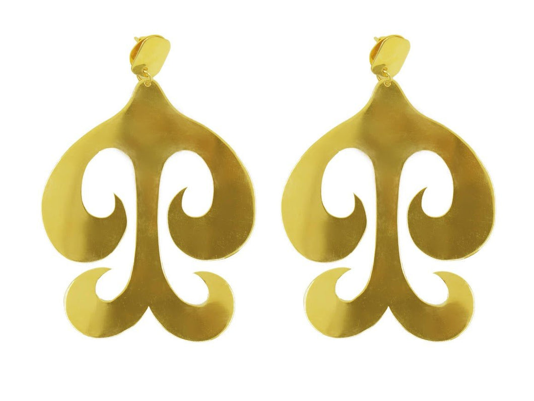 Large Ottoman Drop Earrings
