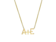 Load image into Gallery viewer, 14k Gold Equation Necklace
