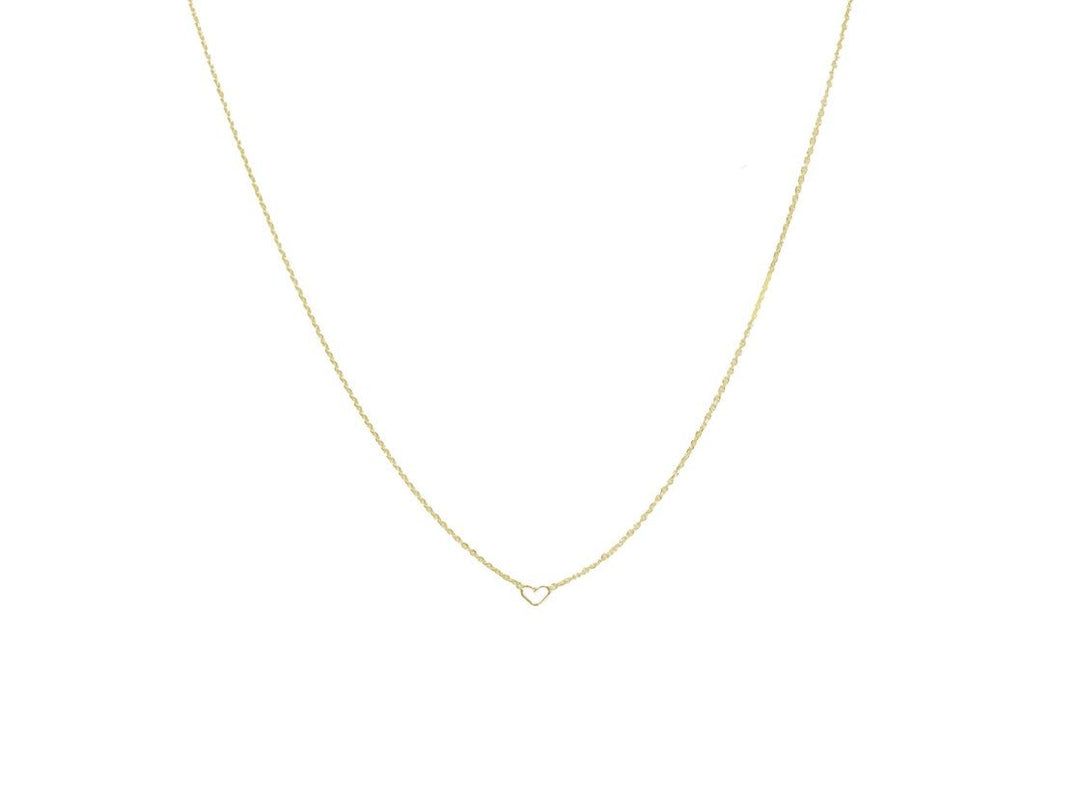 14k Itsy Bitsy Heart Necklace