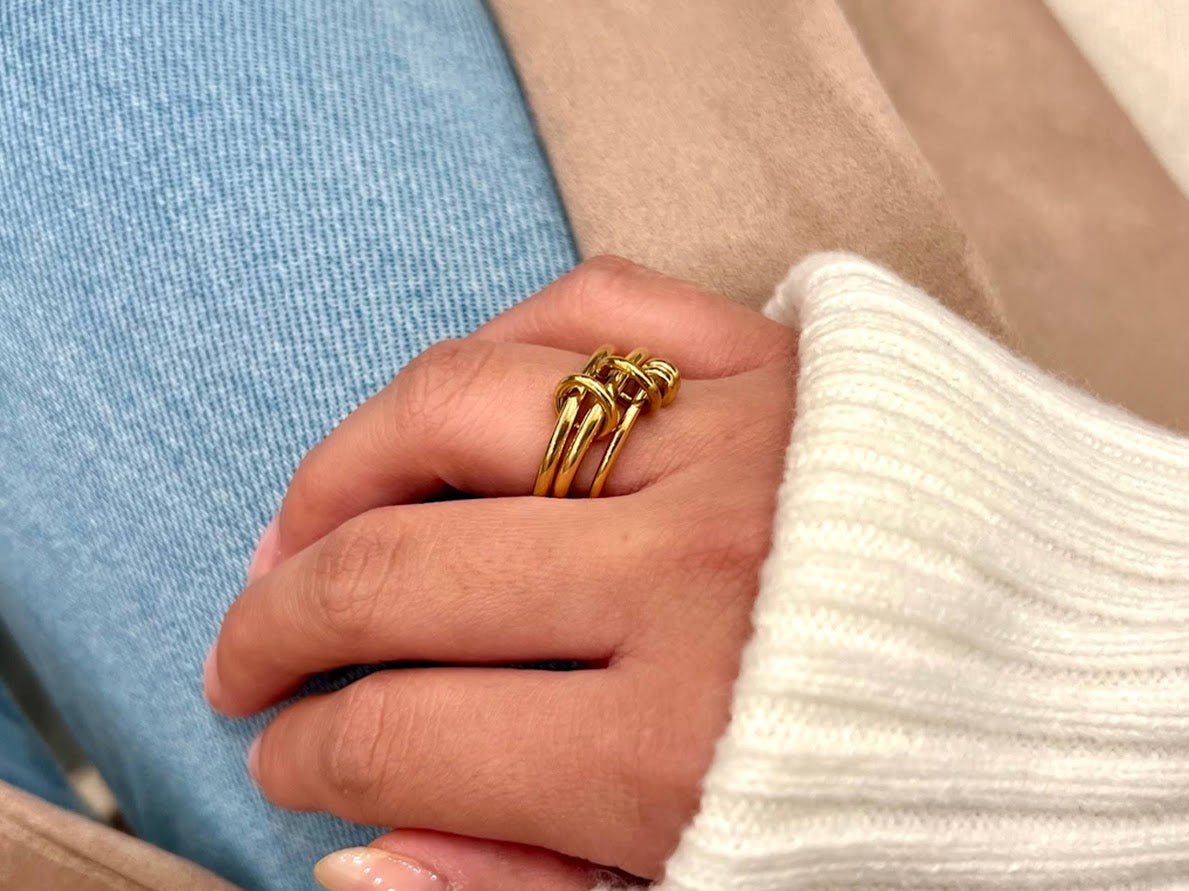 Gold Stack Ring