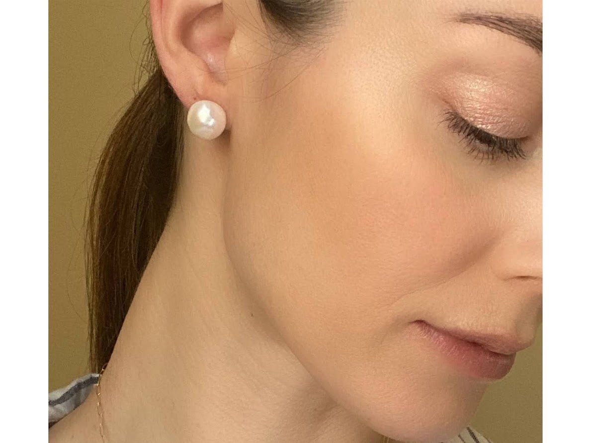 Pearl Stud Earrings