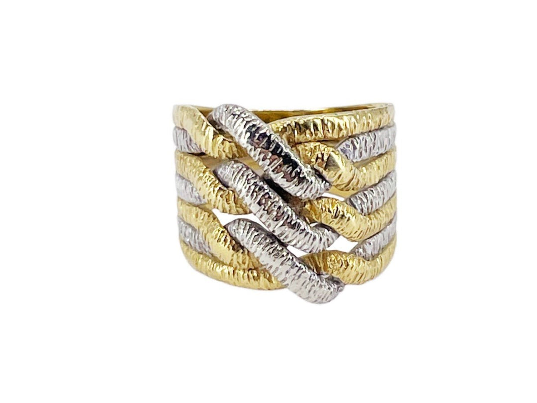 18k Braided Ring