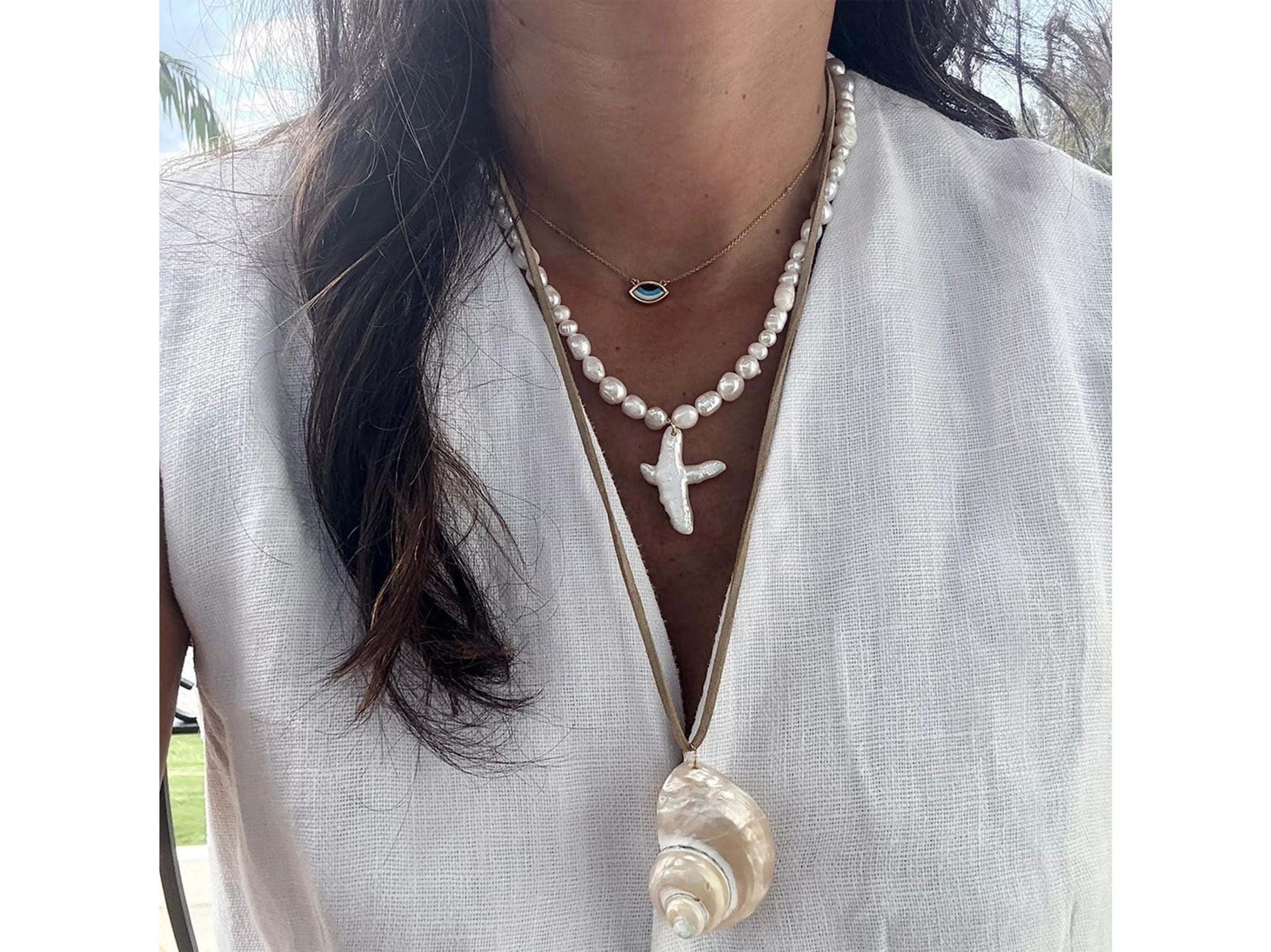 Cone Seashell Necklace