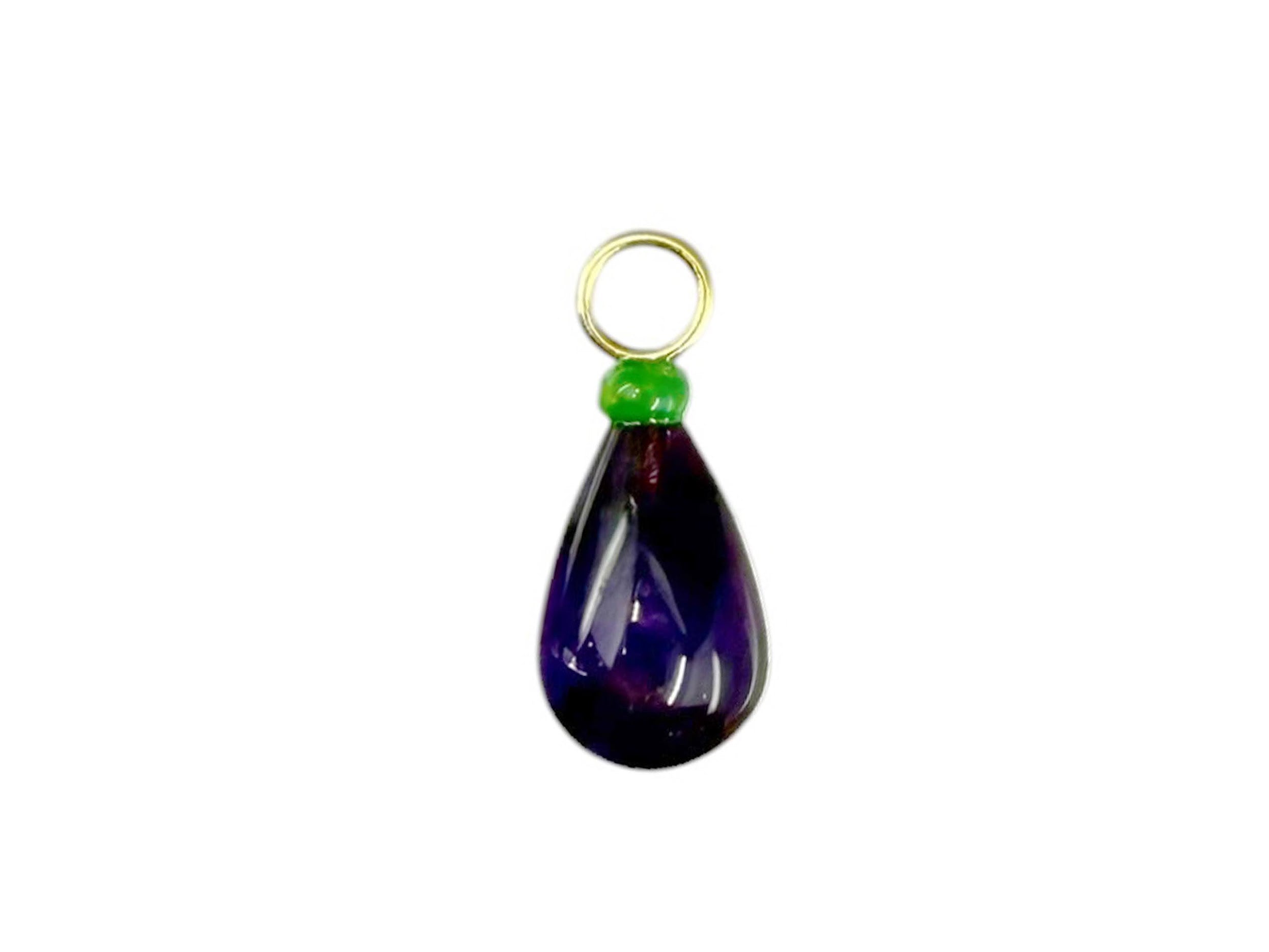 Amethyst and Opal Charm