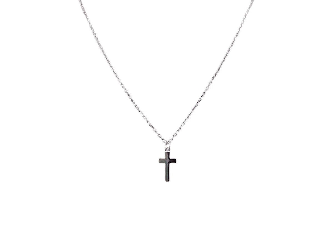 Silver Simple Cross