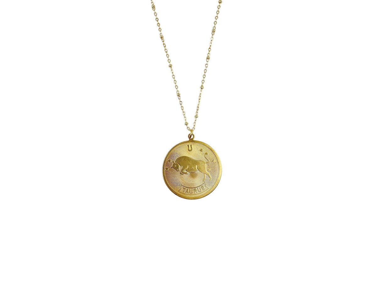 Taurus Medallion Necklace