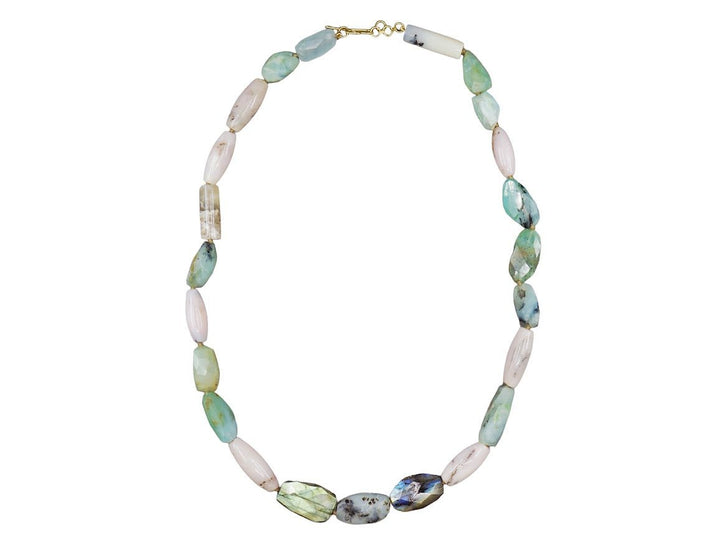 18k Multiple Gemstone Necklace