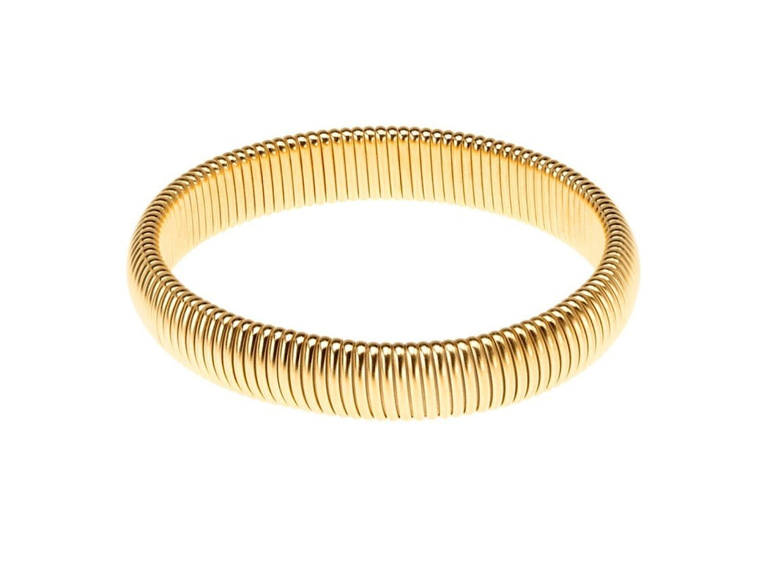 Gold Cobra Half Round Band .5 Inch