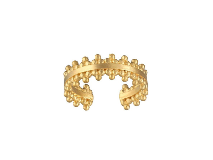 Gold Ornate Ear Cuff