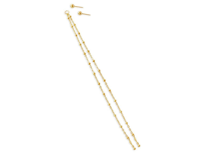 Gold Shoulder  Duster Earrings