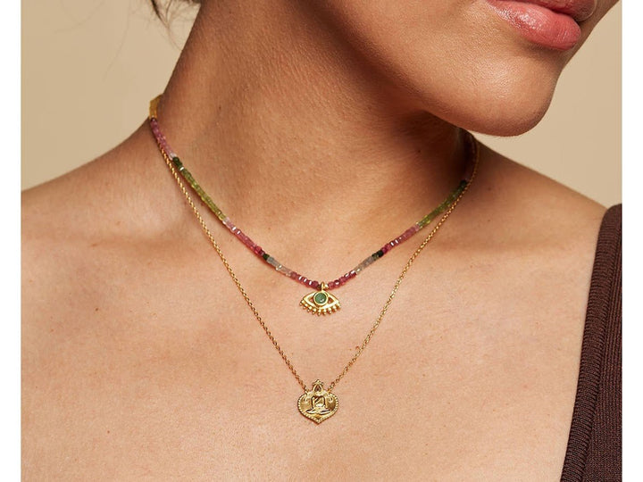 Gold Peaceful Buddha Necklace