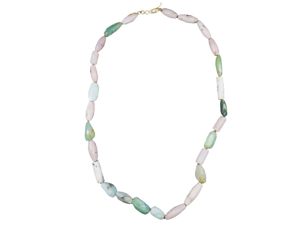 18k Multiple Gemstone Necklace