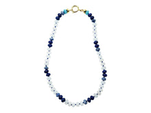 Load image into Gallery viewer, Eden Roc Strand Necklace of Quartz, Lapis, Sodalite, and Howlite
