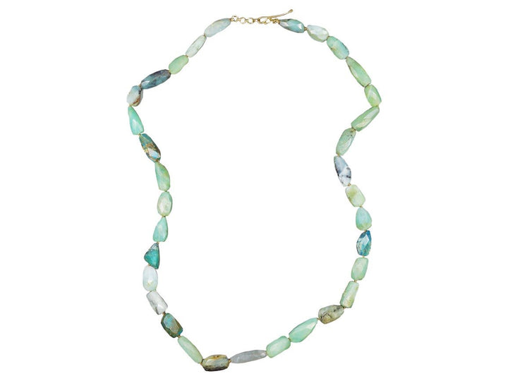 18k Peruvian Opal Necklace