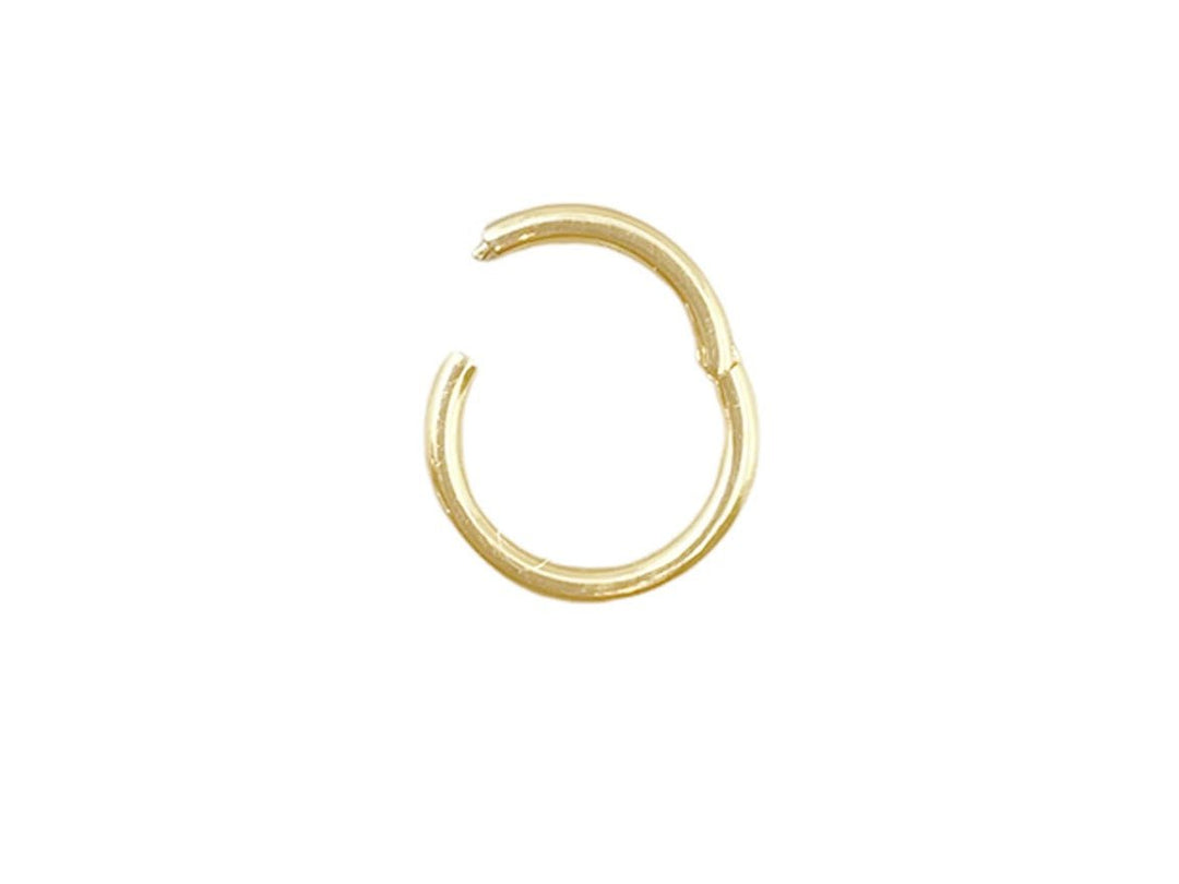 14k Large Round Charm Connector