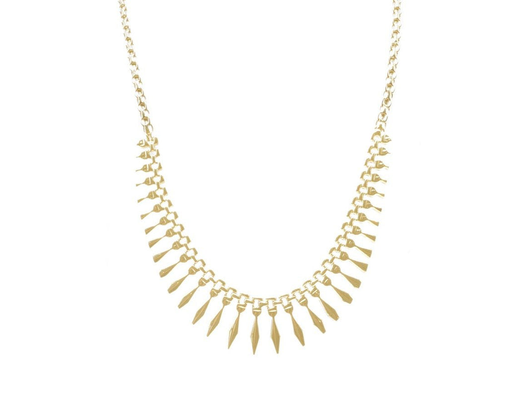 1960s 14k Cleopatra Necklace
