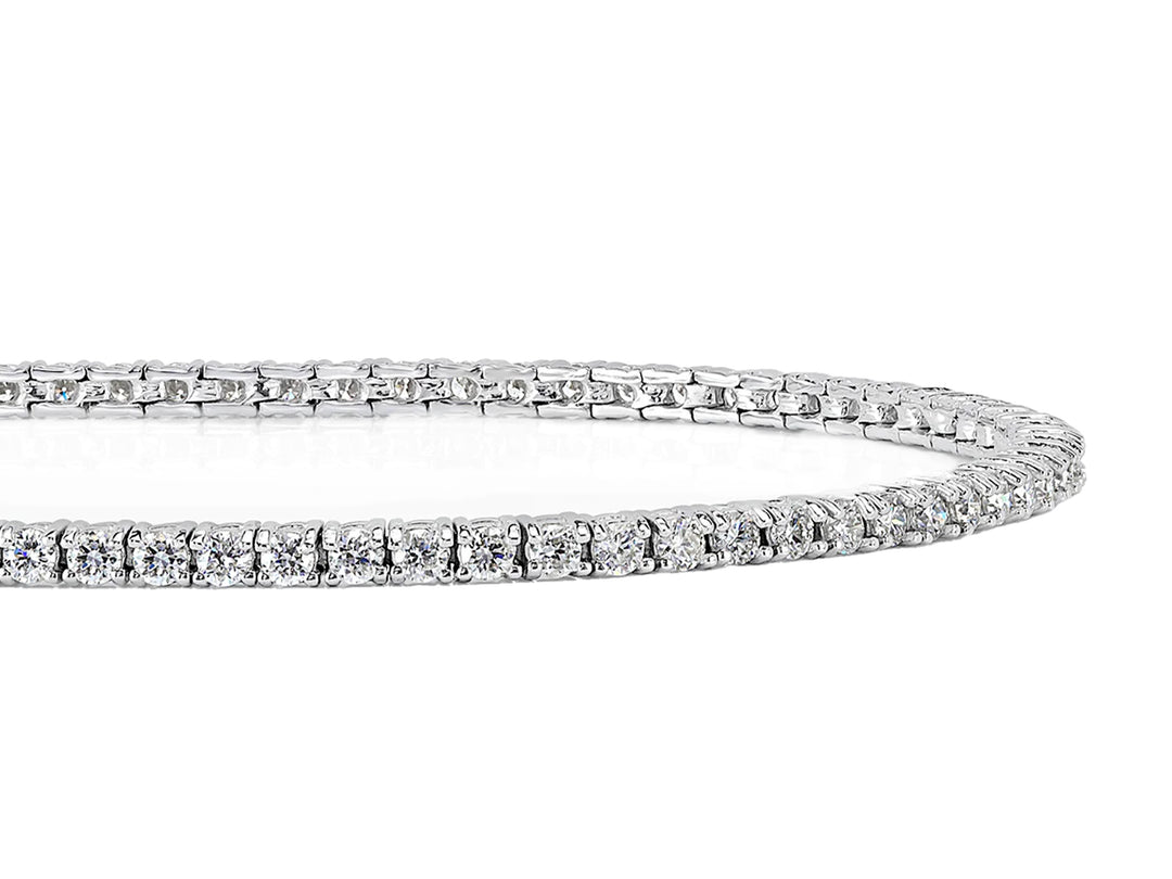 14k Tennis Bracelet with Diamonds