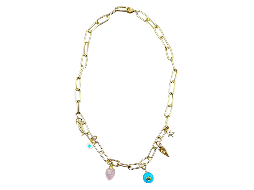 Multiple Charm Necklace