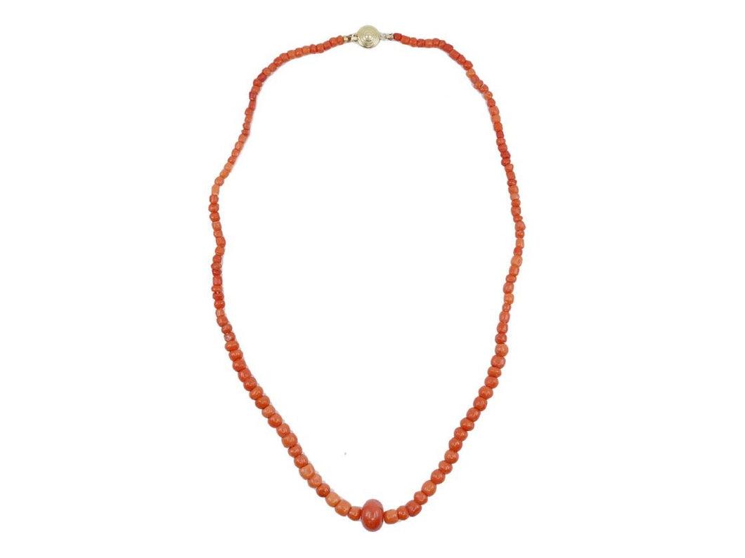 Vintage Italian Coral Necklace