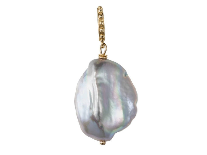 Silver Baroque Pearl Charm