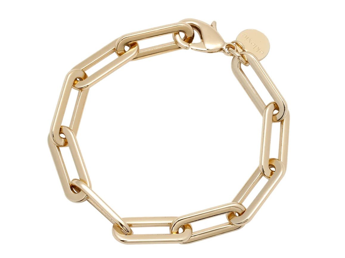 Extra Large Paper Clip Chain Bracelet