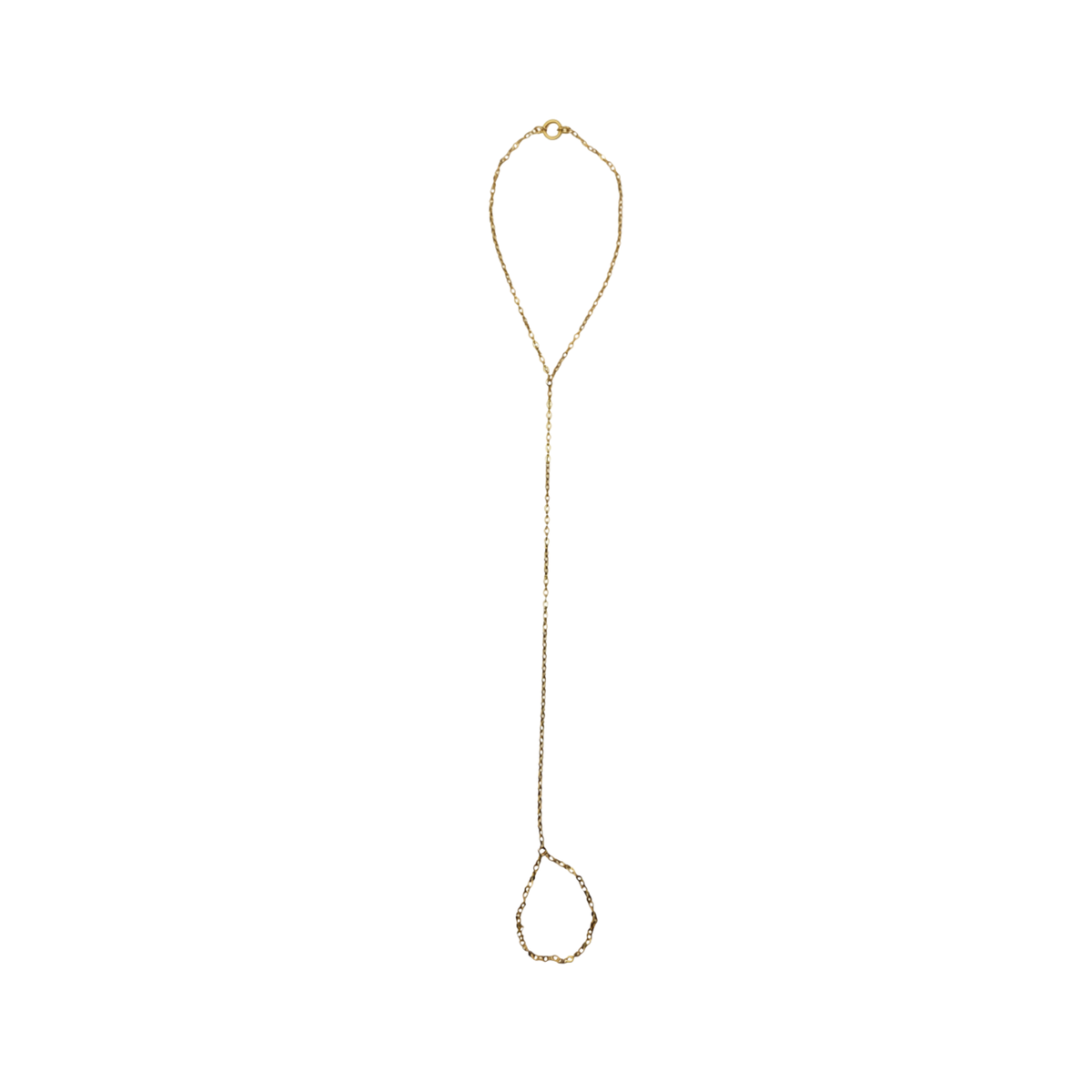 Simple Gold Hand Chain