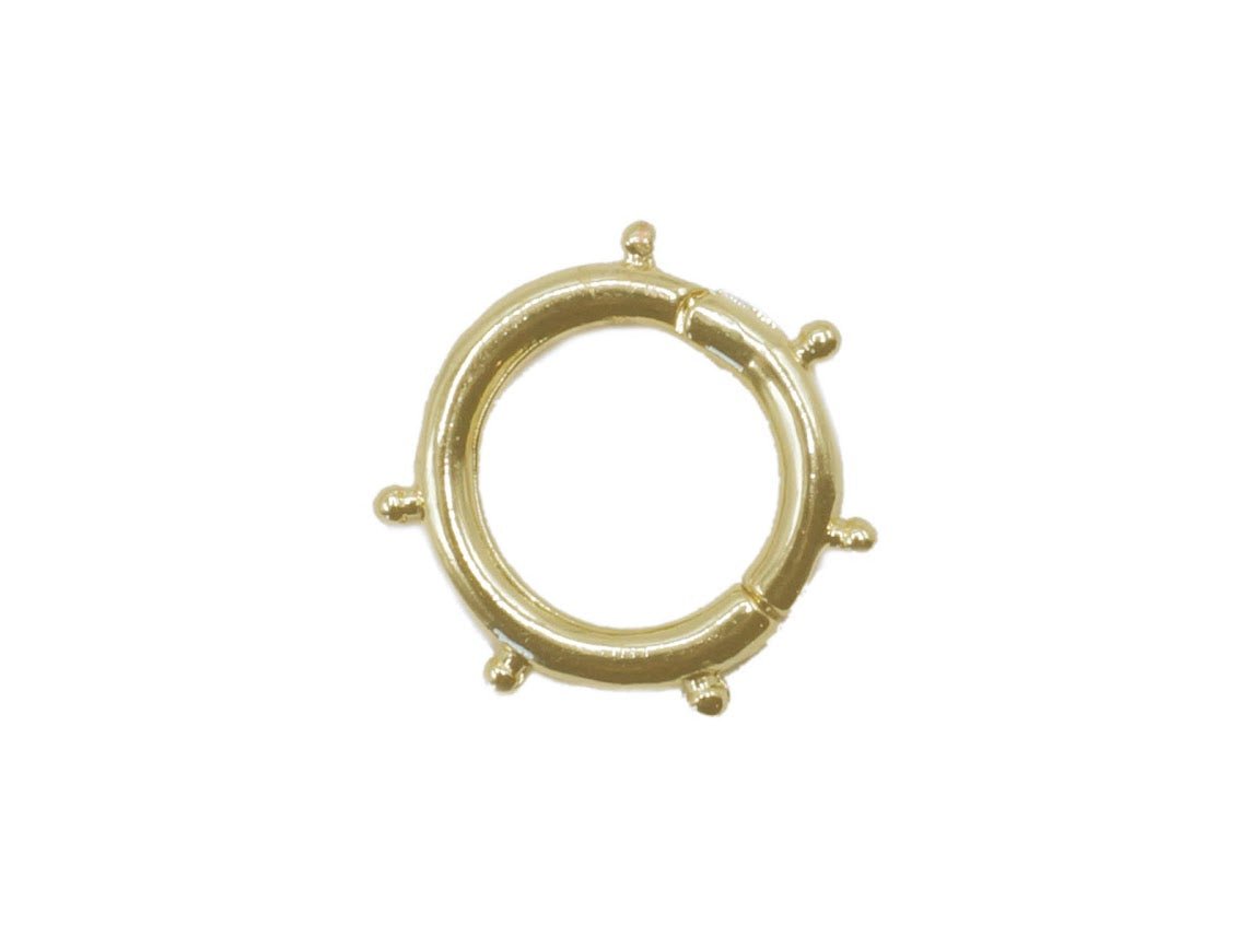 Round Beaded Charm Holder