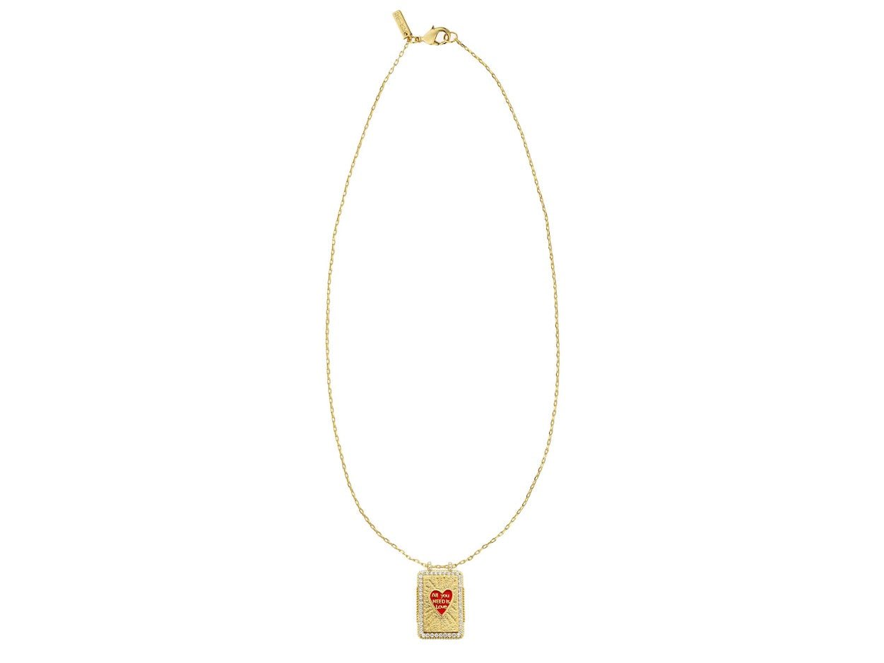 "All You Need is Love" Charm Necklace