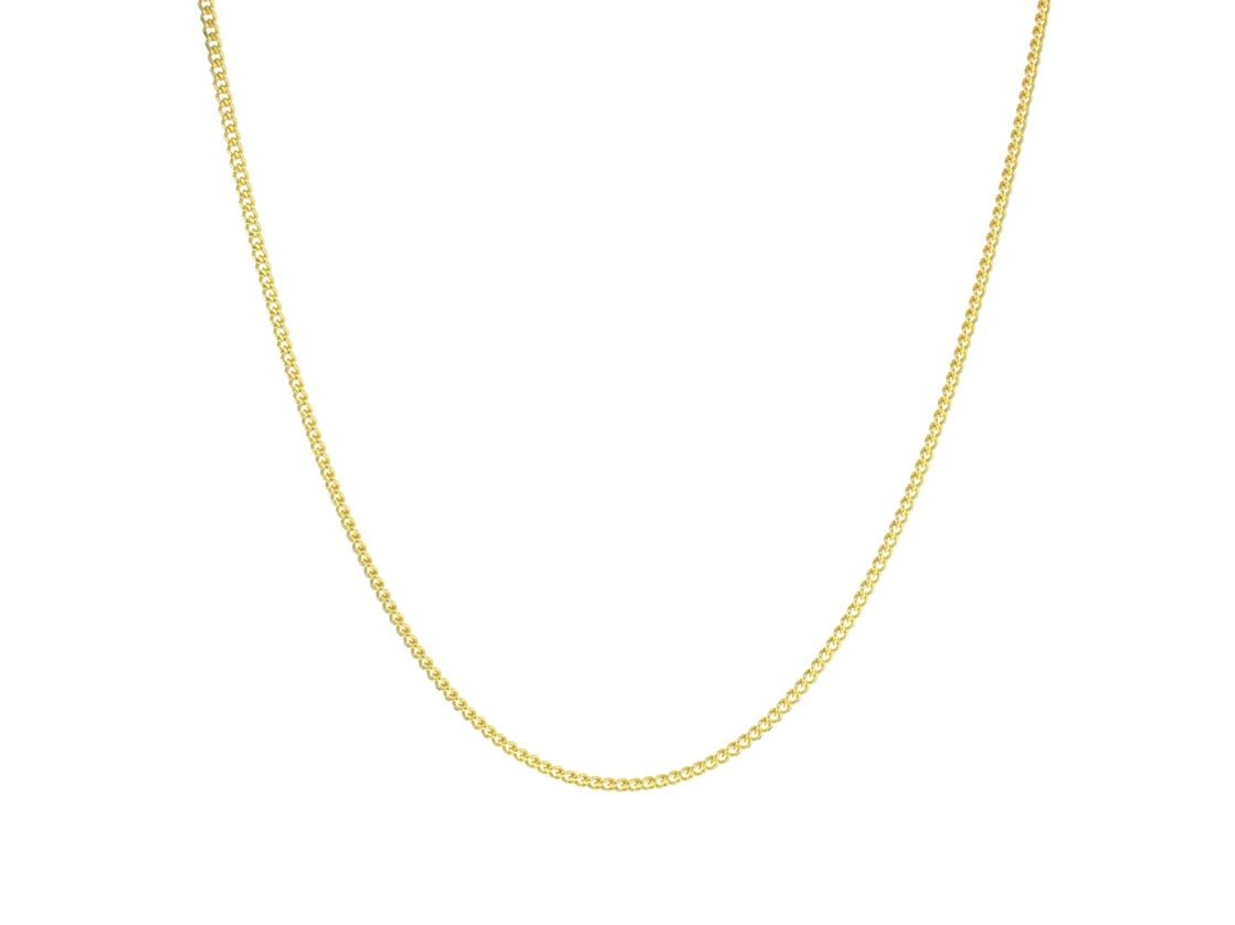 Faceted Curb Chain