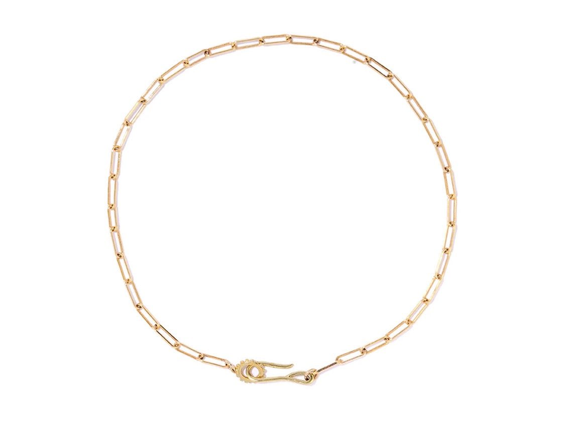 Hook and Loop Chain Necklace