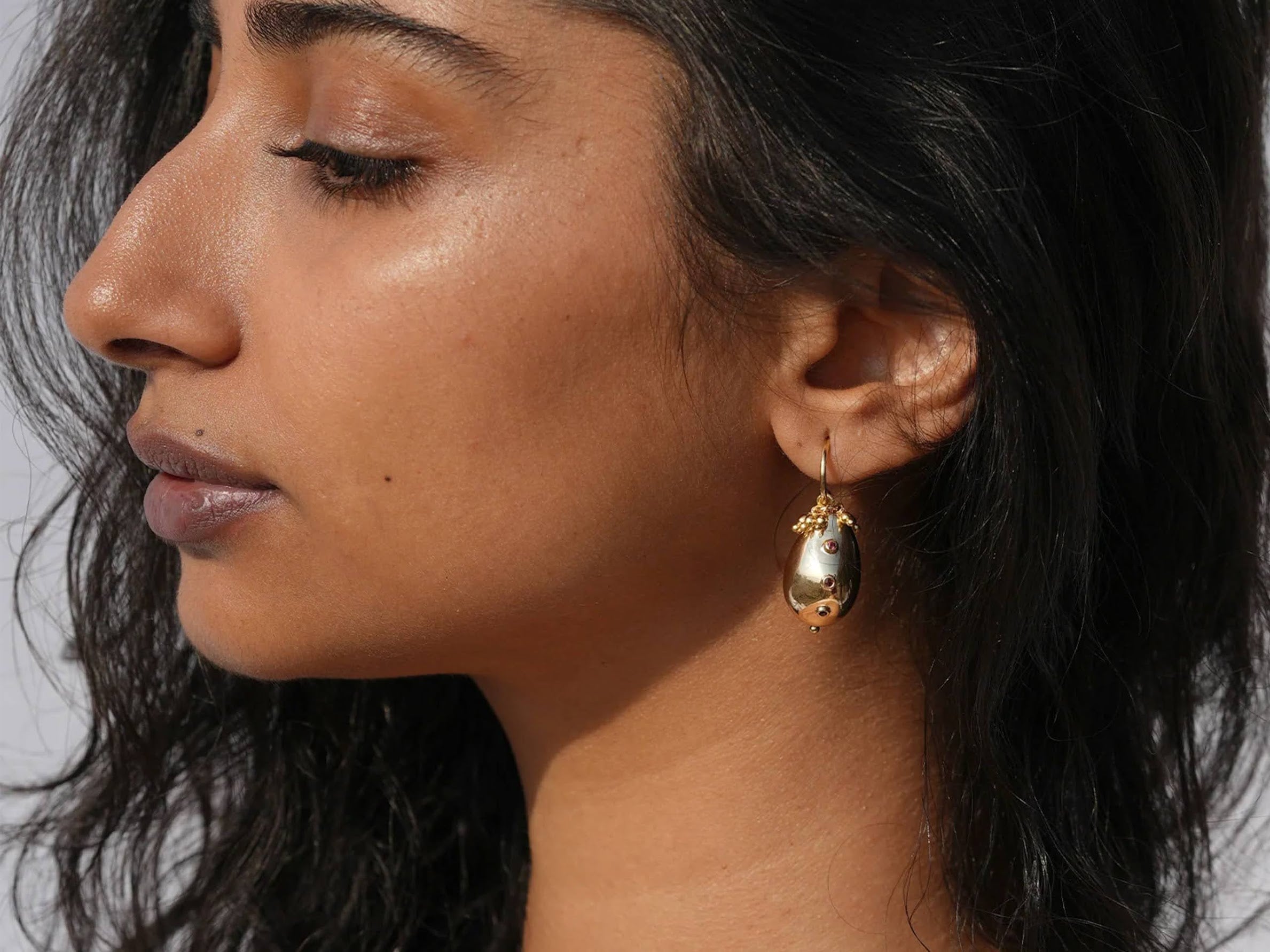 Gold Drop Earrings