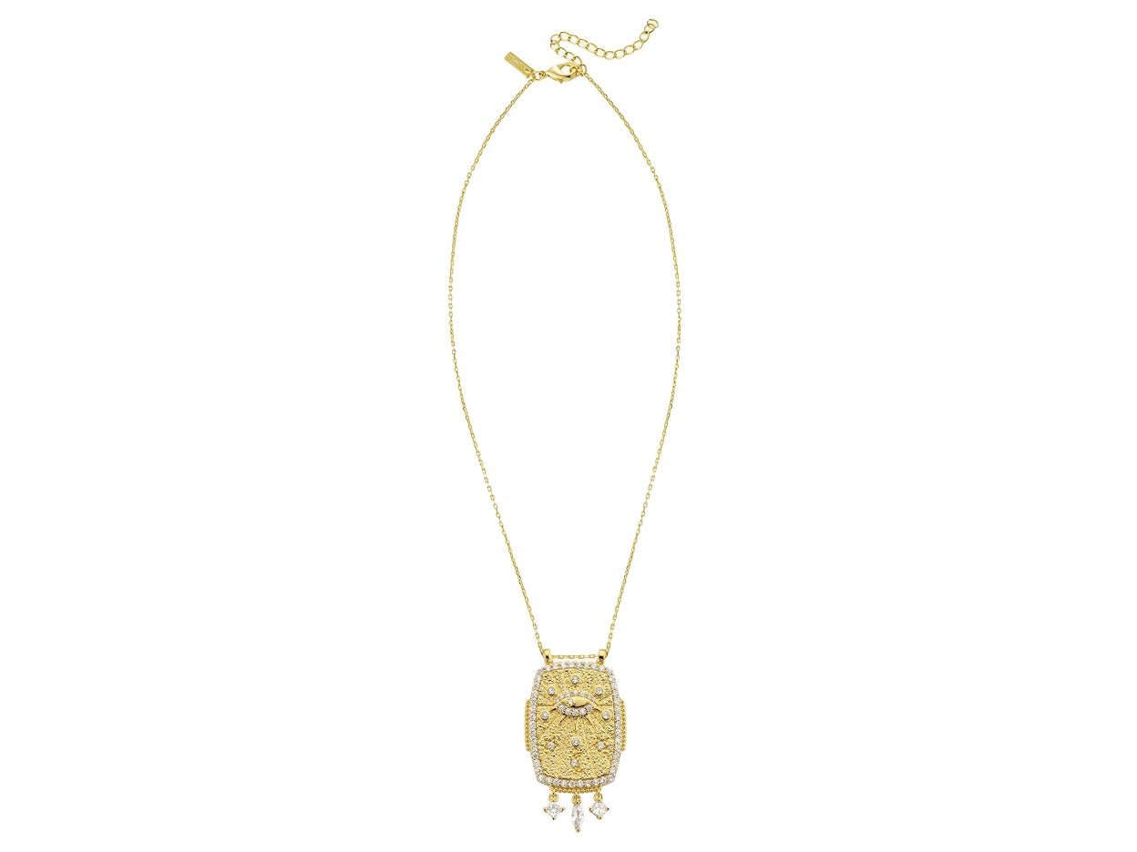 Constellation Evil Eye Charm Necklace