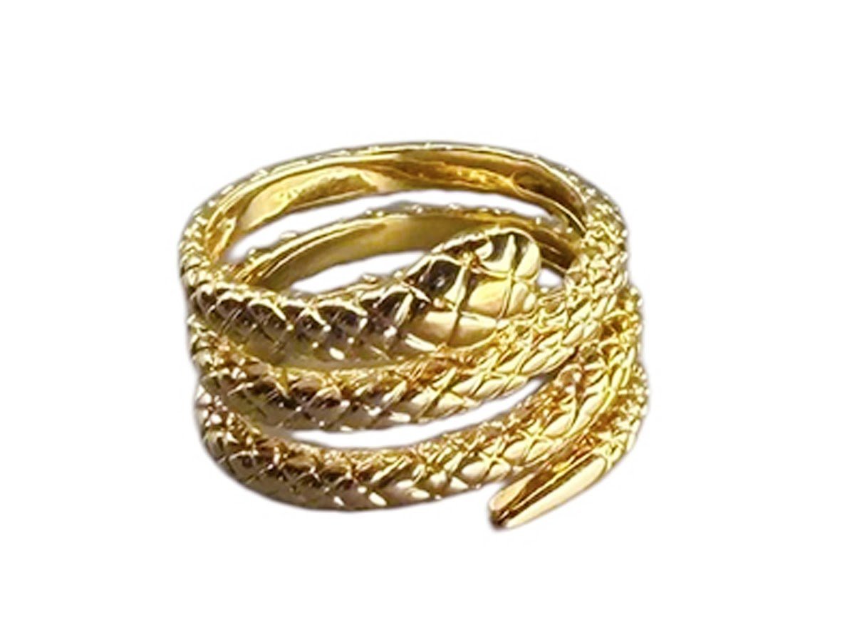 Coiled Snake Ring