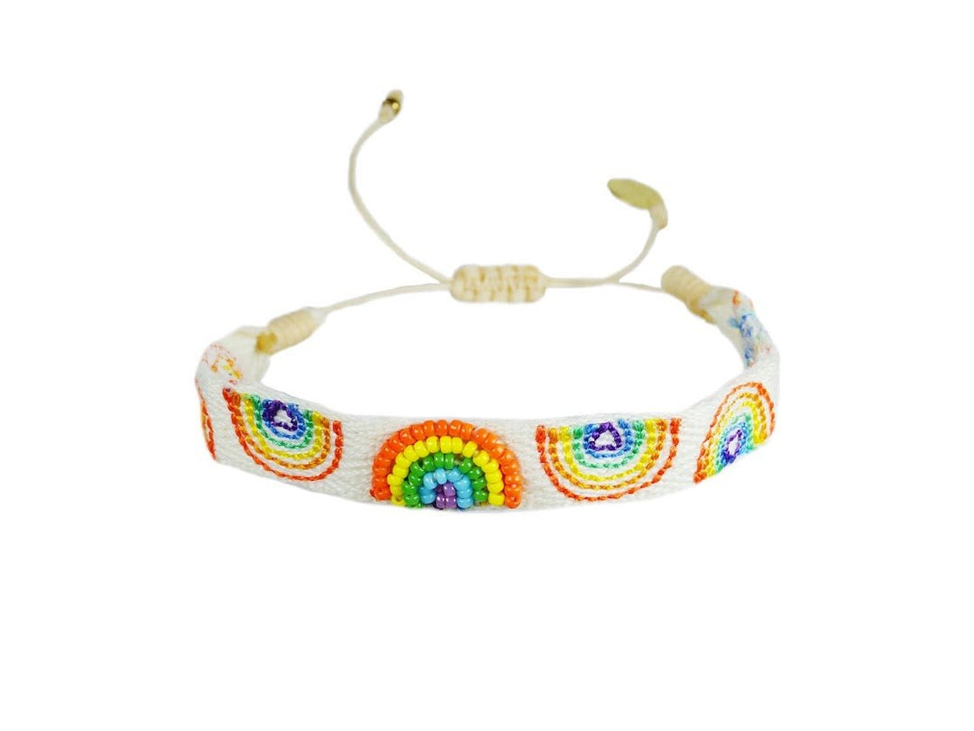 Beaded Rainbows Bracelet