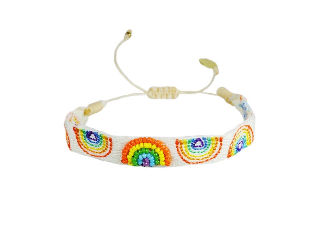 Beaded Rainbows Bracelet