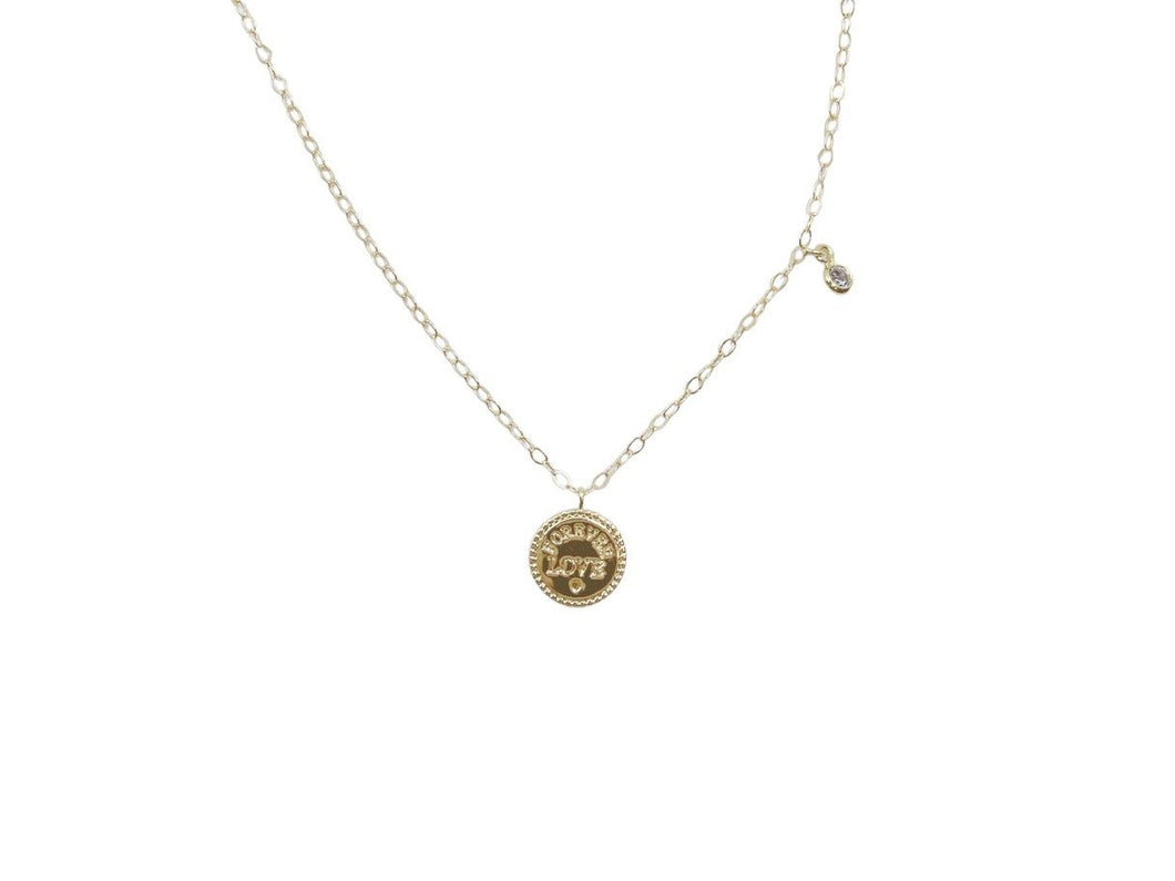 Forever Love Coin Necklace