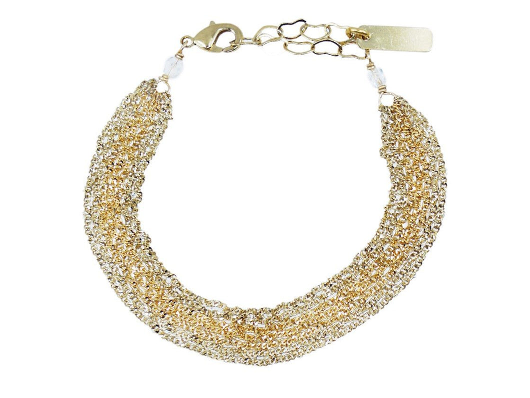 Delicate Gold Chain Bracelet