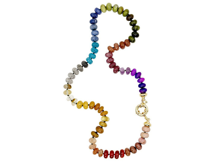 Fall Rainbow Strand Necklace