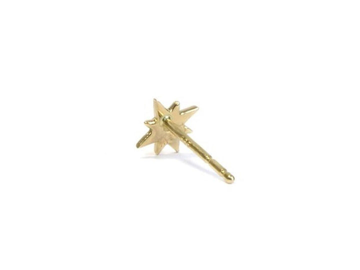 14k Starburst Studs