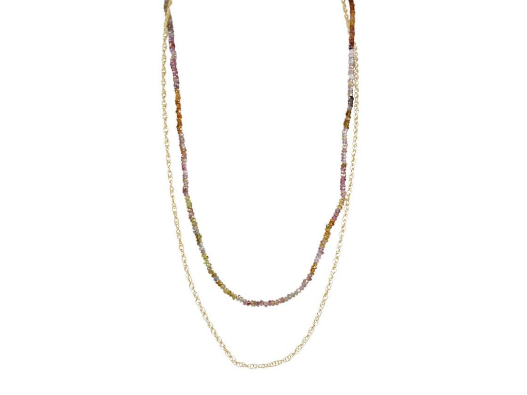 Sapphire Double Layer Necklace