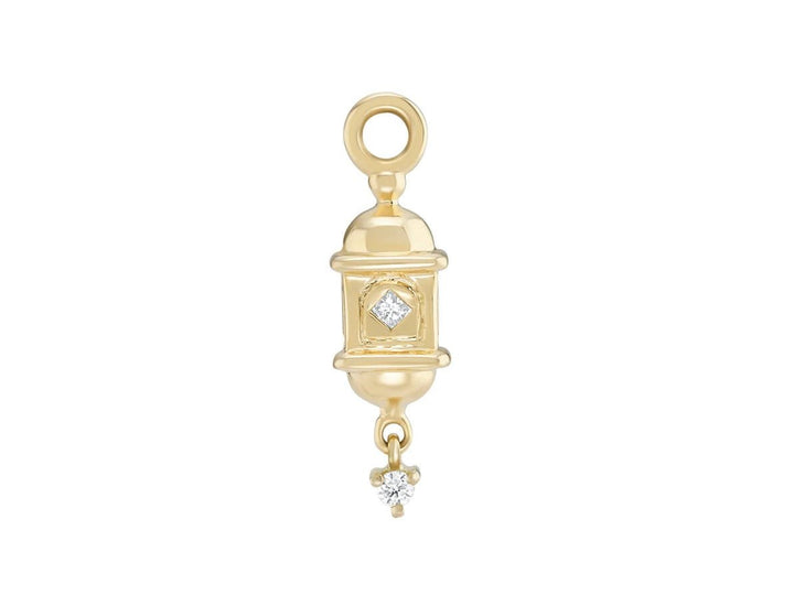 9k Chance Lucky Lantern Drop Charm with Diamonds